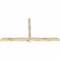 Ekena Millwork Eugene Rough Sawn Timber Gable Bracket, Douglas Fir, 96"W x 52"H x 4"D x 4"F, 13/12 Pitch GBW096X52X0404EUG00RDF - alternate 2